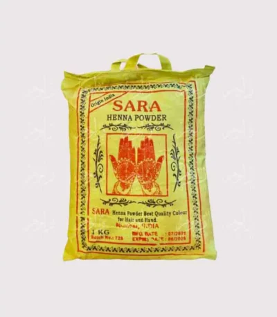 كيس حناء سارة لون احمر