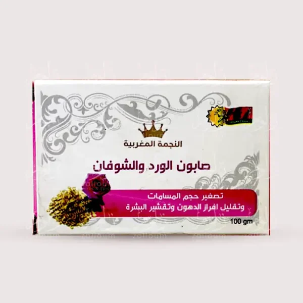 صابون الورد والشوفان المغربي-متجر زلوم